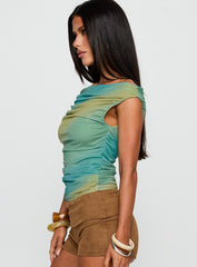 Best Days Ruched Top Multi