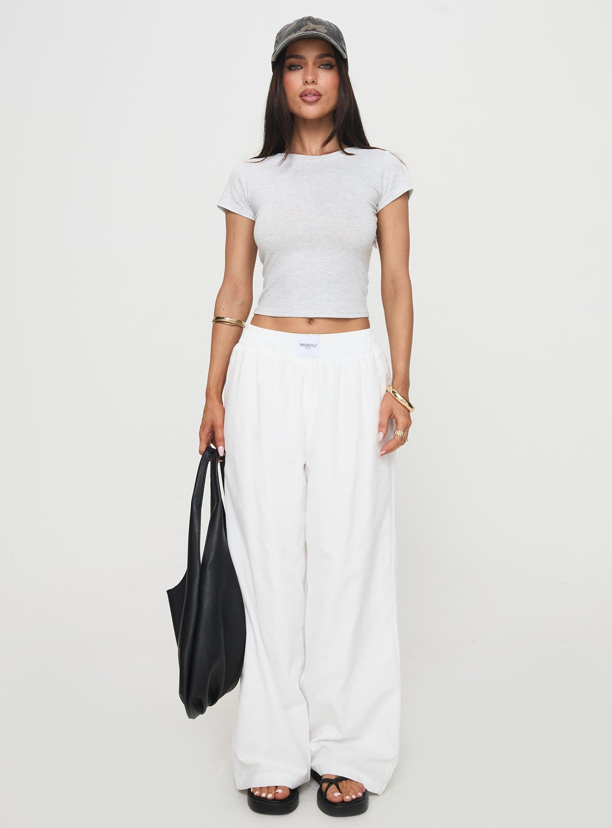 Beach House Pants White Tall