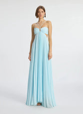 Moira Matte Pleated Dress