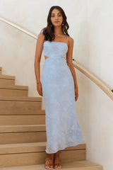 Cascalone Maxi Dress Blue