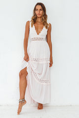 Playing Games Maxi Dress Pink
