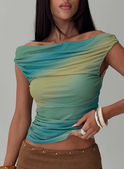 Best Days Ruched Top Multi