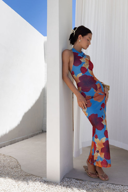 Endless Voyage Maxi Dress Blue