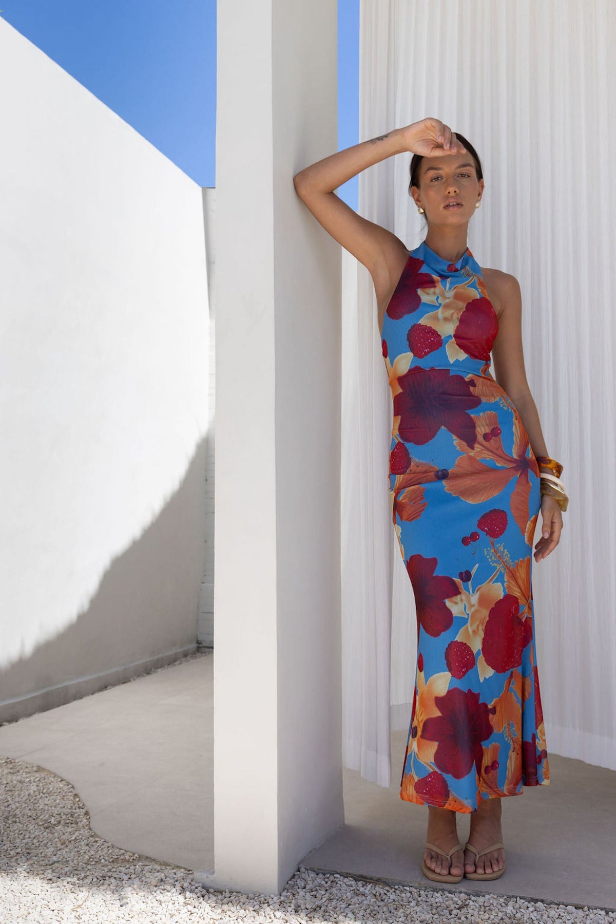 Endless Voyage Maxi Dress Blue