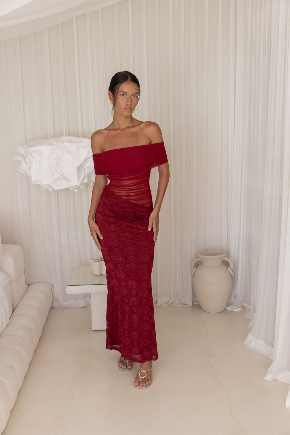 Emery Maxi Dress Plum