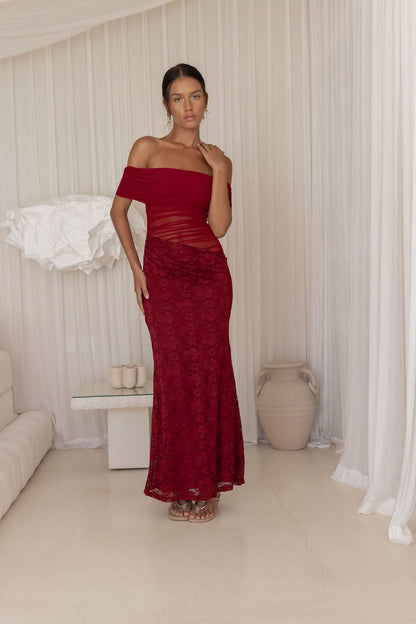Emery Maxi Dress Plum