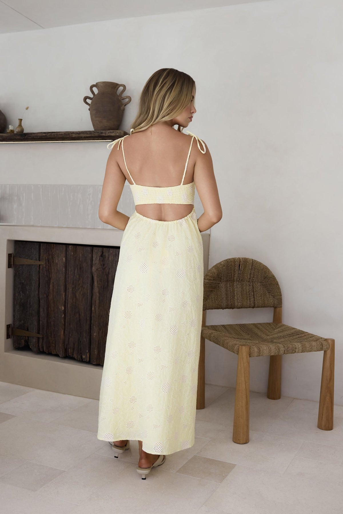 Sunflower Dreams Maxi Dress Yellow