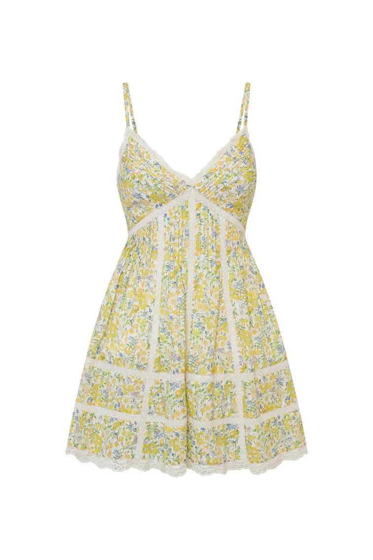 Docila Cotton Mini Dress