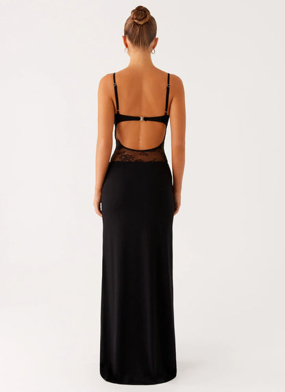 Envy Maxi Dress - Black