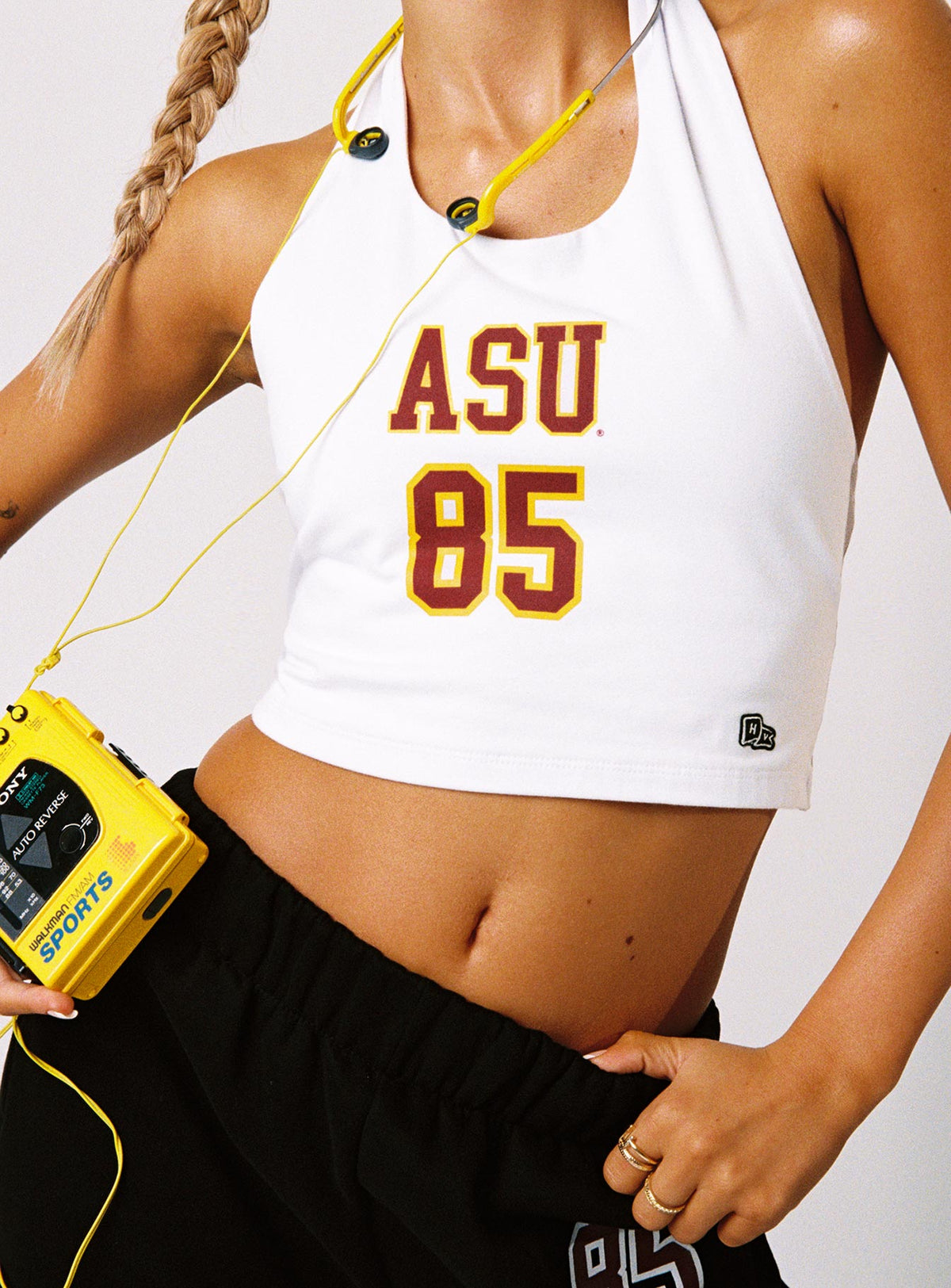 ASU Tailgate Top White