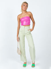 Archer Pants Green Check
