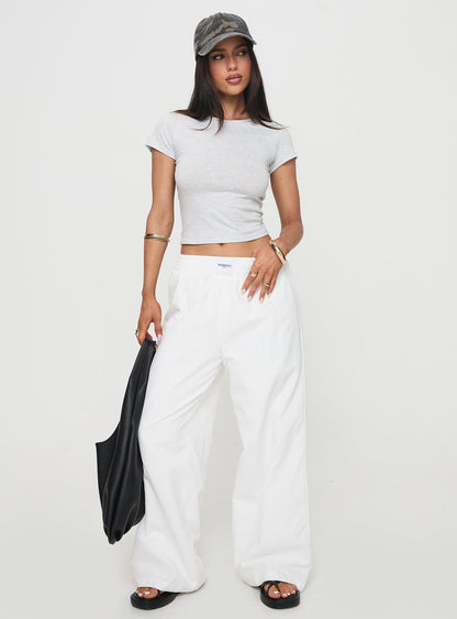 Beach House Pants White Tall