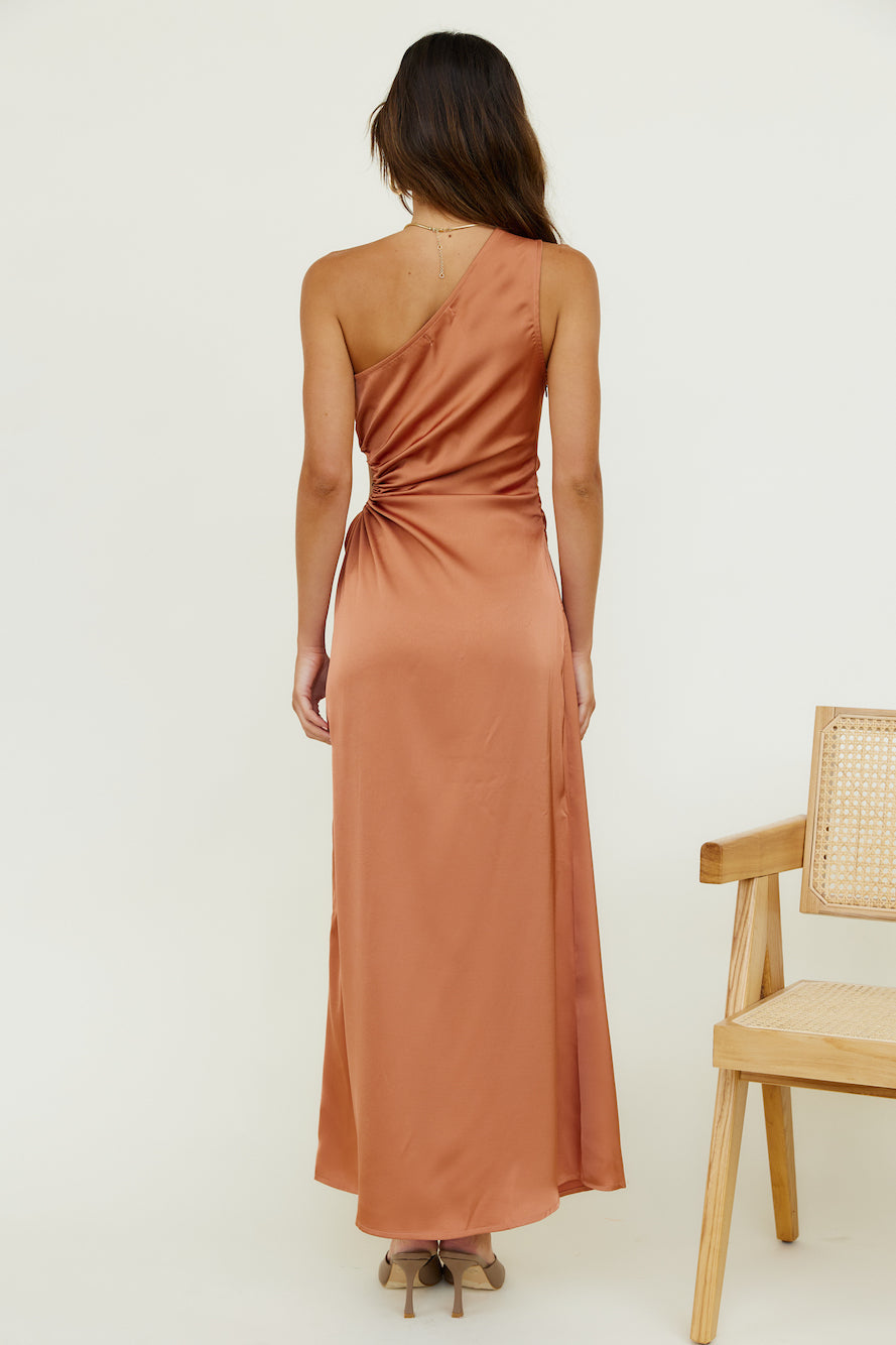 Althea Maxi Dress Brown