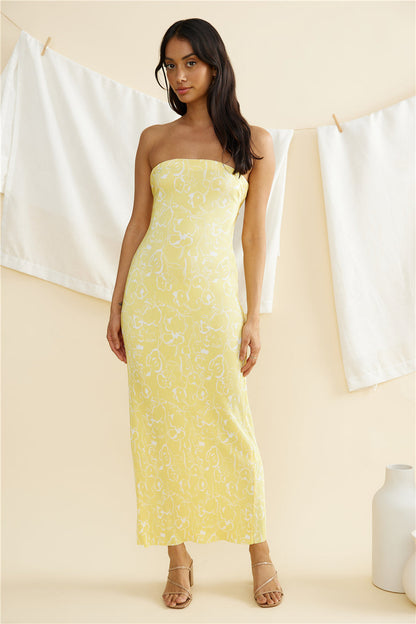 Lemon Cello Maxi Dress
