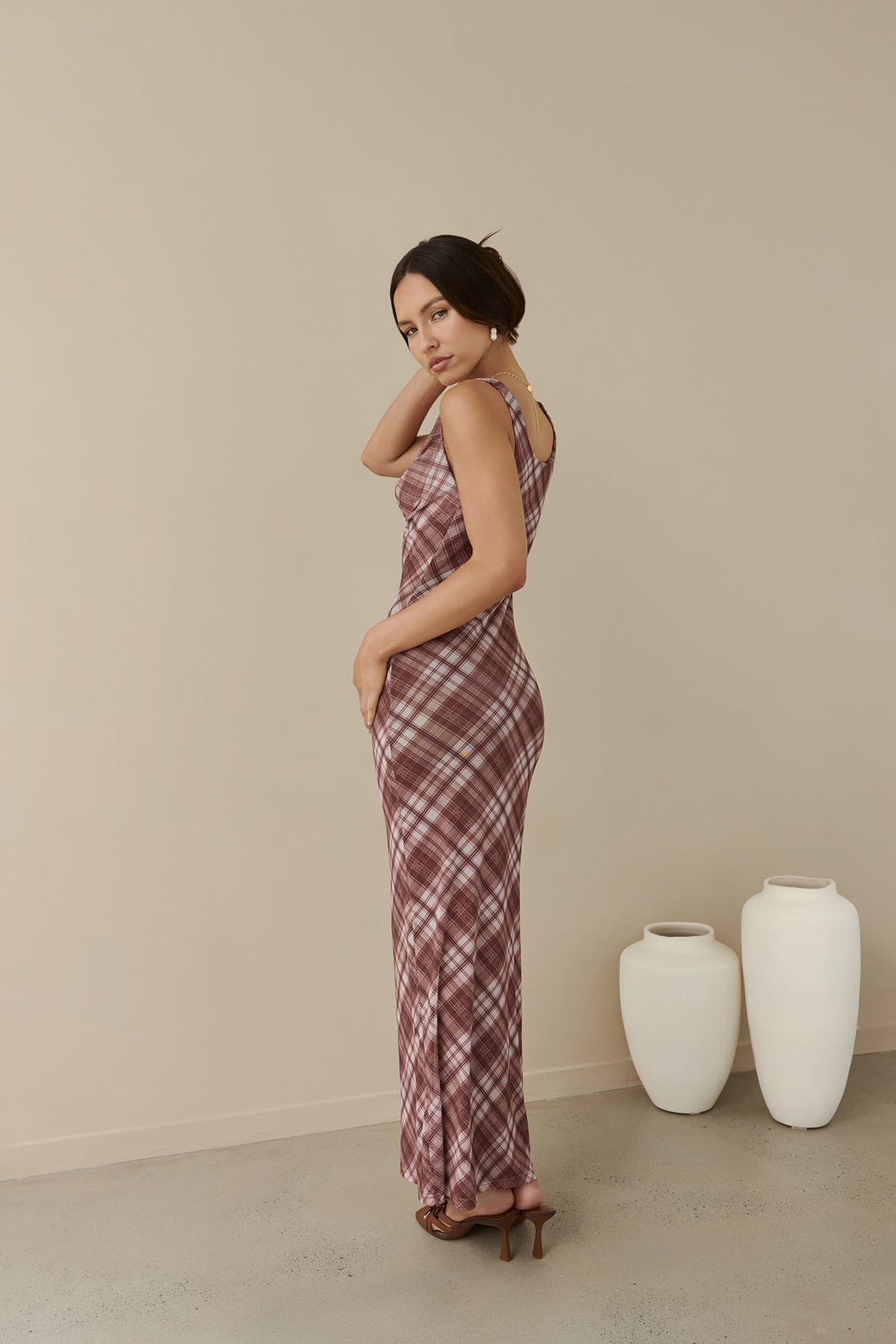 Love And Dreams Maxi Dress Brown