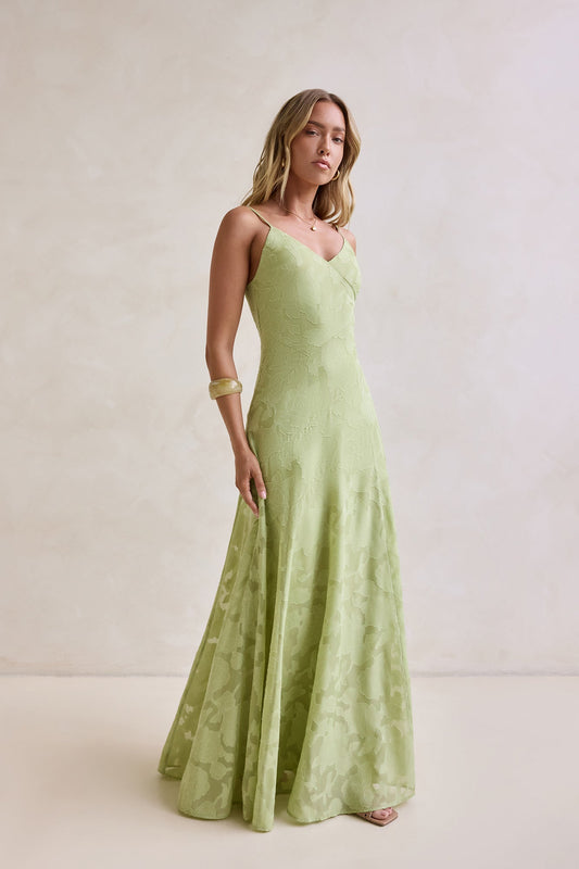 Dancing Spark Maxi Dress Sage