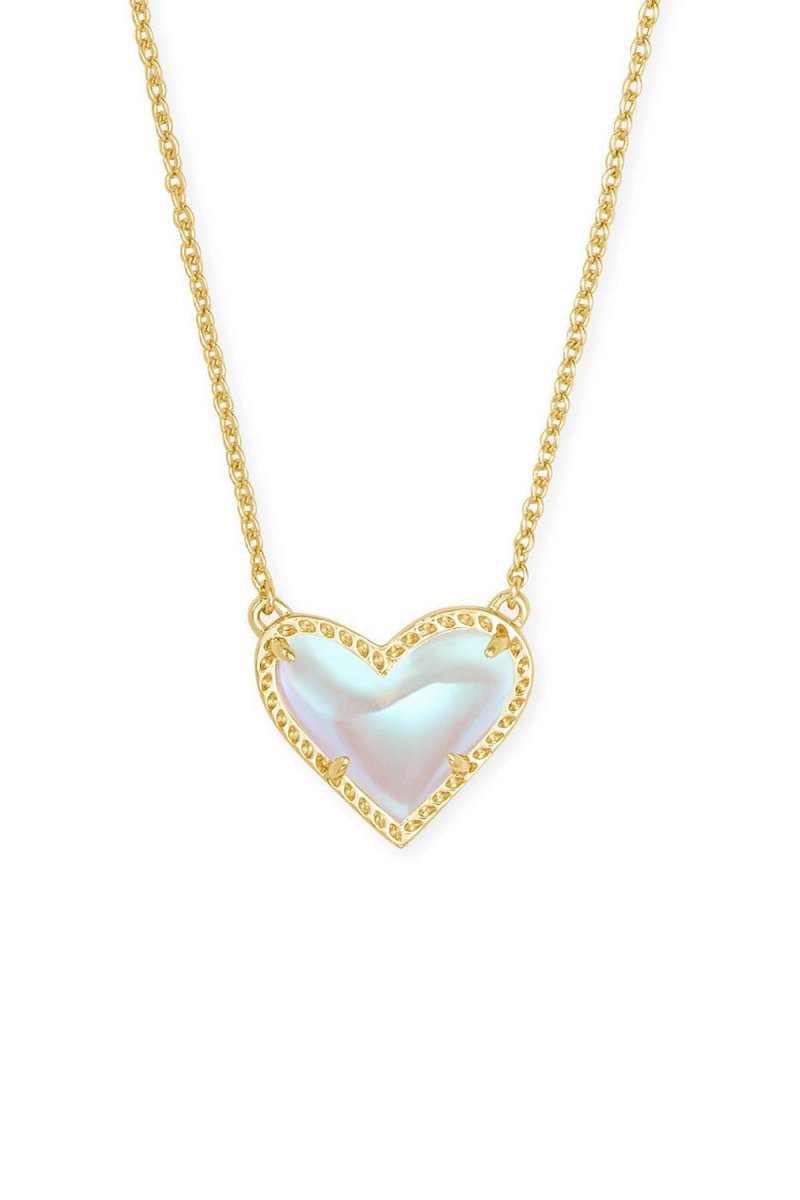 Heart Pendant Adjustable Clavicle Necklace