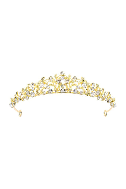 Gold Tiaras and Crowns for Women