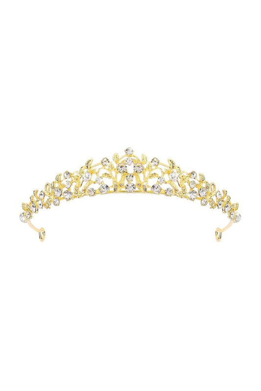 Gold Tiaras and Crowns for Women