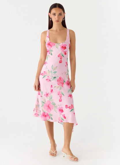 Fedde Midi Dress - Petal Soleil