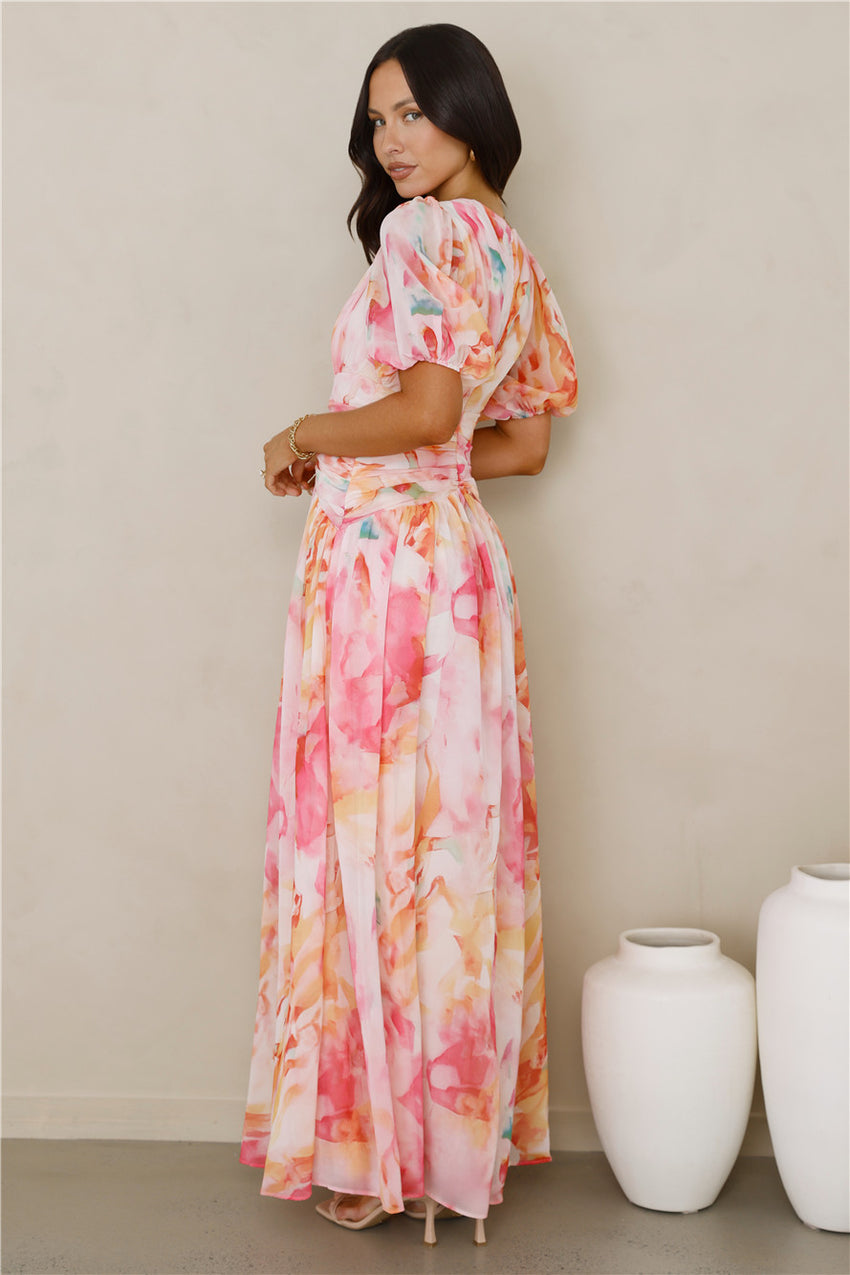 Creative Energy Maxi Dress Print