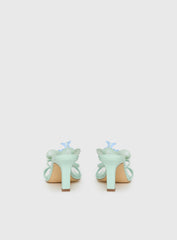 Azira Flower Detail Heels Blue