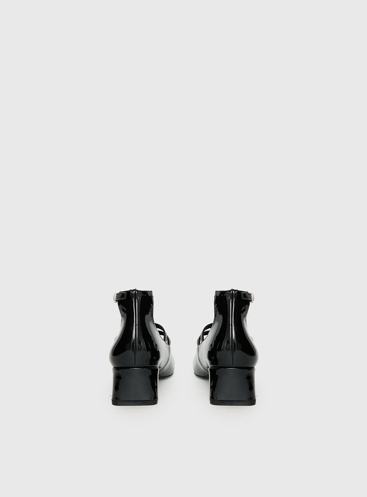 Berta Heels Black Patent