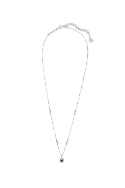 Gold Crystal Pendant Necklace