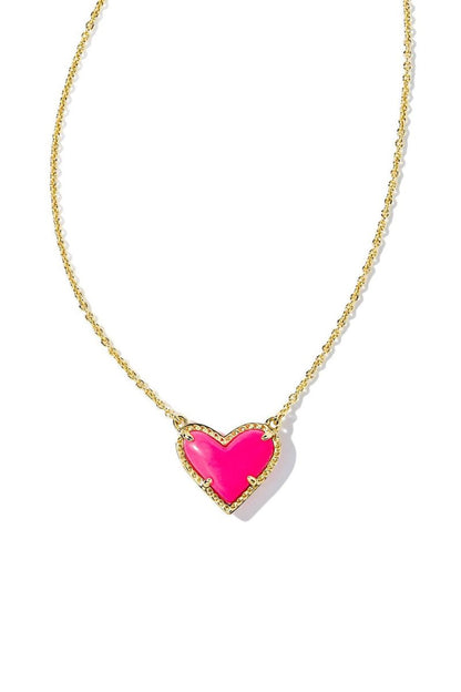 Heart Pendant Adjustable Clavicle Necklace