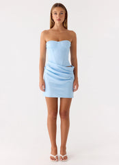 Cosmala Mini Dress - Baby Blue