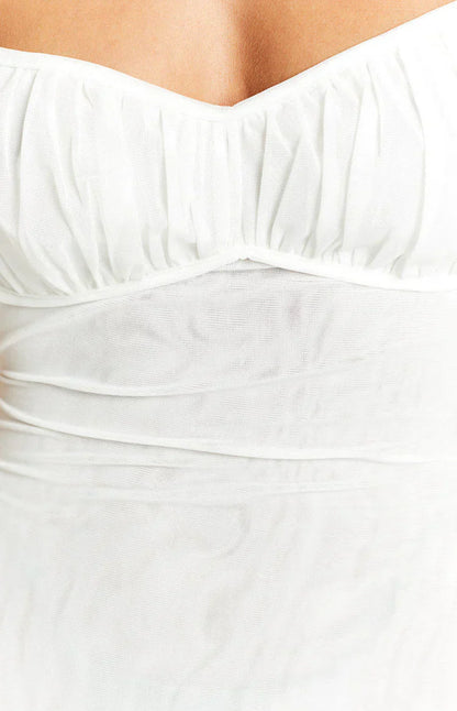Elysium White Maxi Dress