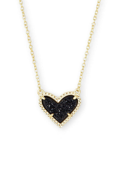 Heart Pendant Adjustable Clavicle Necklace