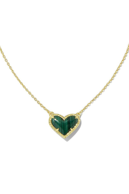 Heart Pendant Adjustable Clavicle Necklace