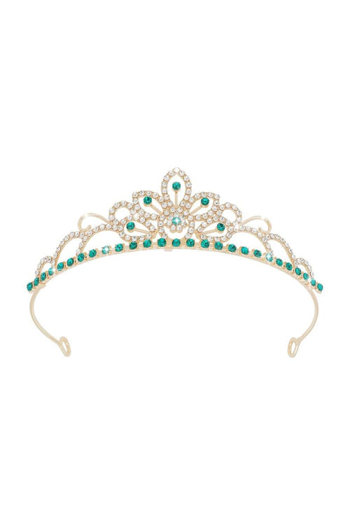 Green Crown Tiaras for Women