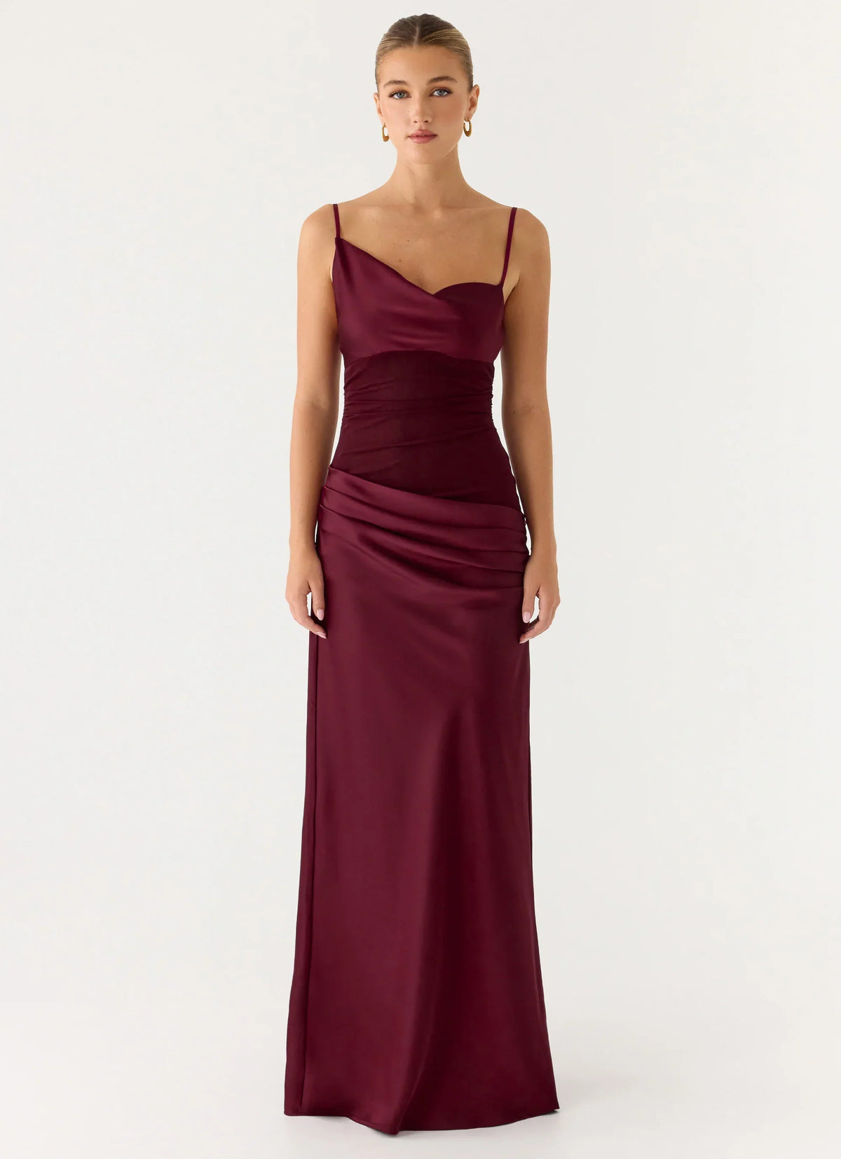 Eternal Energy Maxi Dress - Merlot