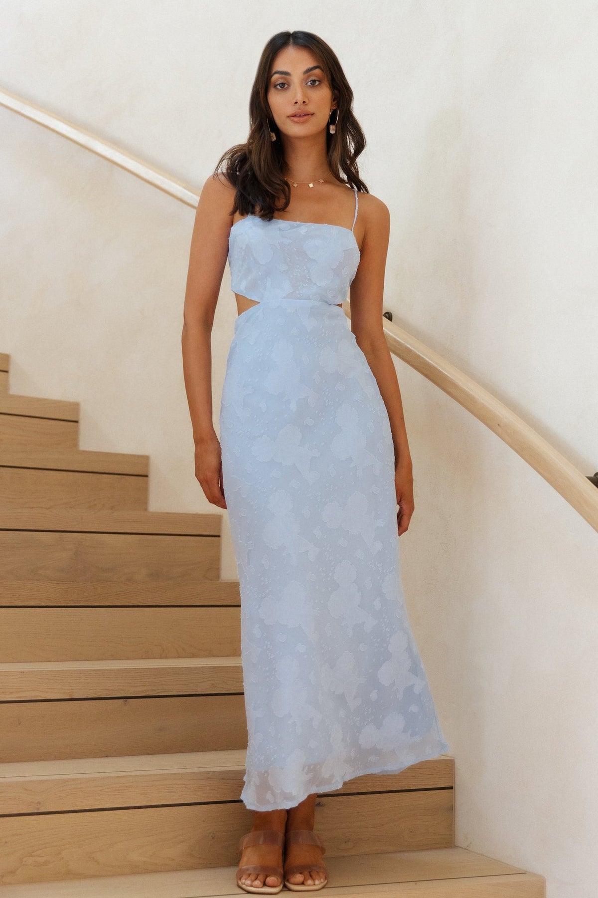 Cascalone Maxi Dress Blue