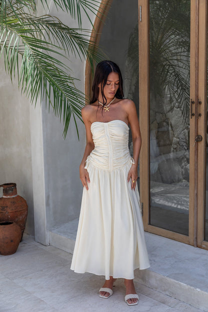 Zori Maxi Dress Cream