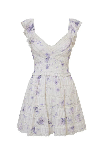 Finny Floral Mini Dress