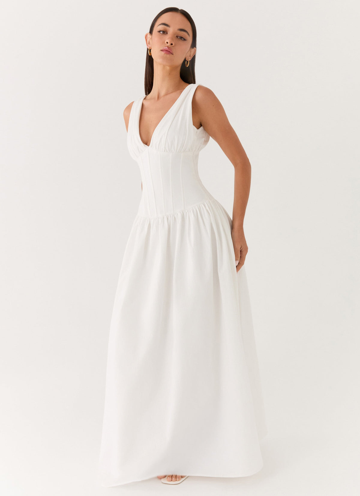 Eunbi Maxi Dress - White