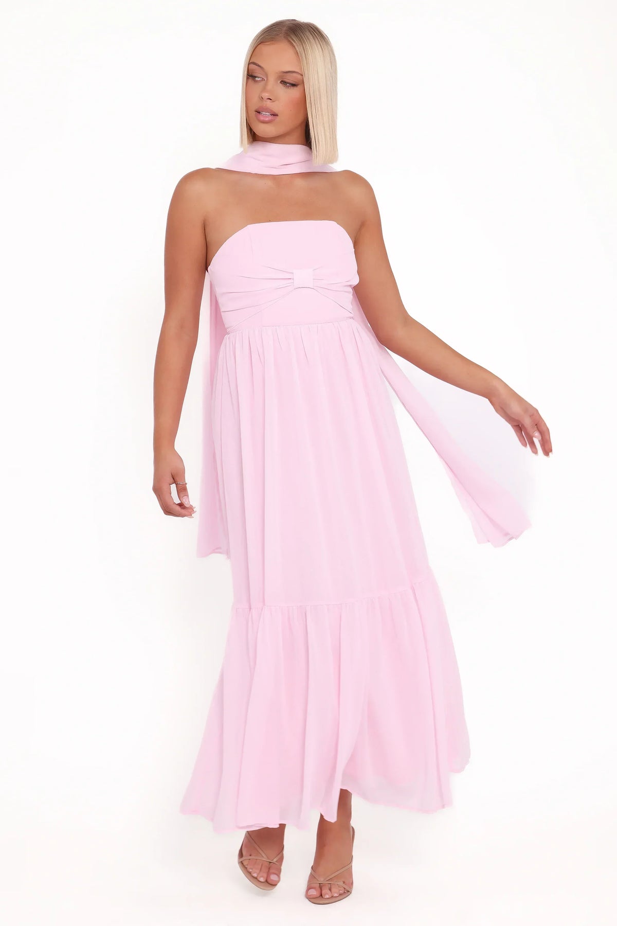 Celestria Maxi Dress - Pink