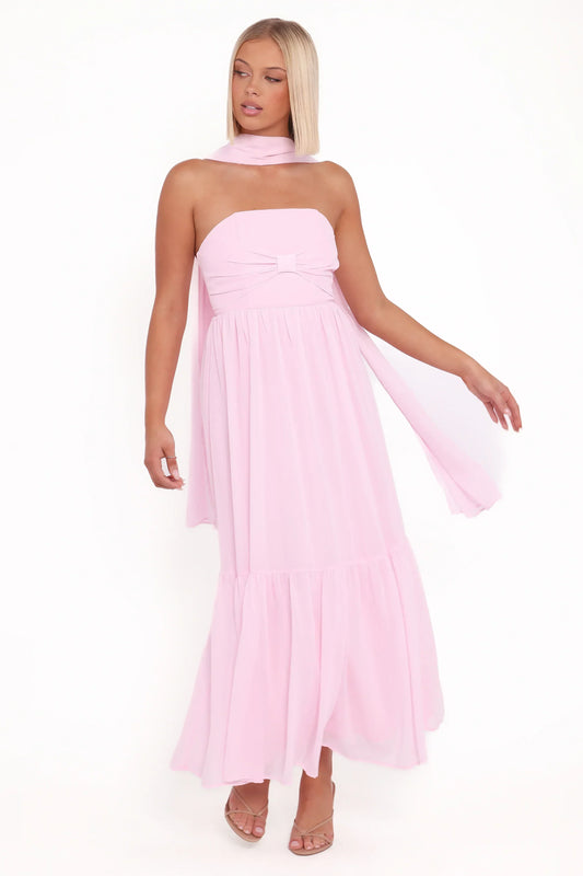 Celestria Maxi Dress - Pink
