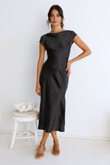 One Last Song Maxi Dress Black