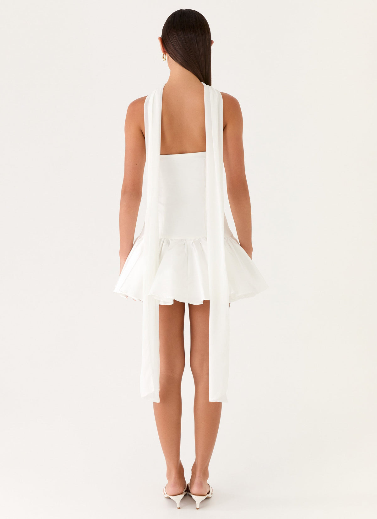 Ros Mini Dress - White