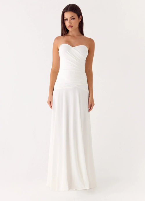 Ruben Maxi Dress - White