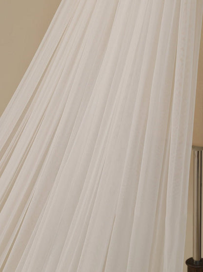 Delicated Flower Lace Cathedral Veil Bridal Veil Wedding Veil