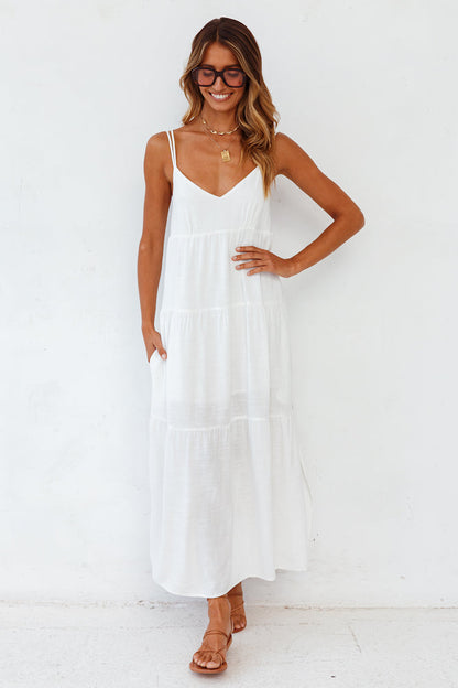 Carbell Maxi Dress White