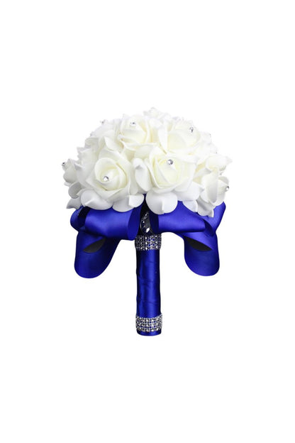 Foam Artificial Roses Wedding Flower Bouquets