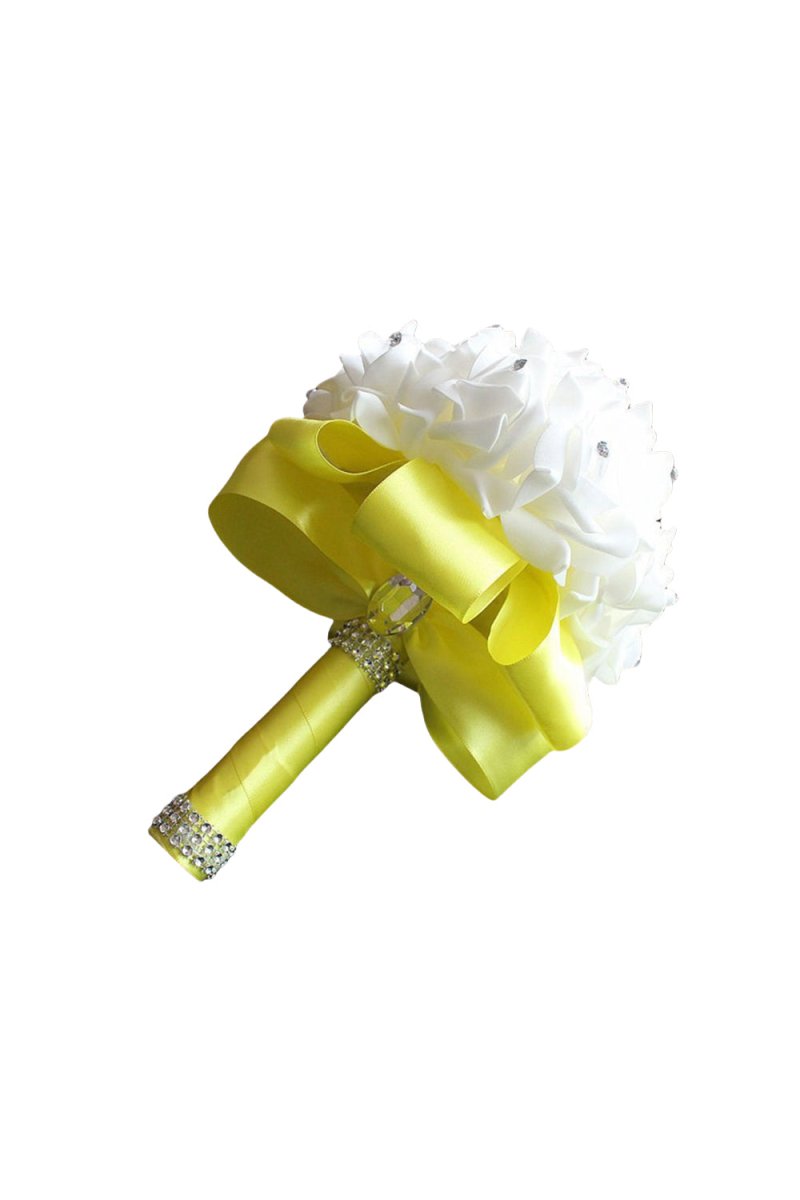 Foam Artificial Roses Wedding Flower Bouquets
