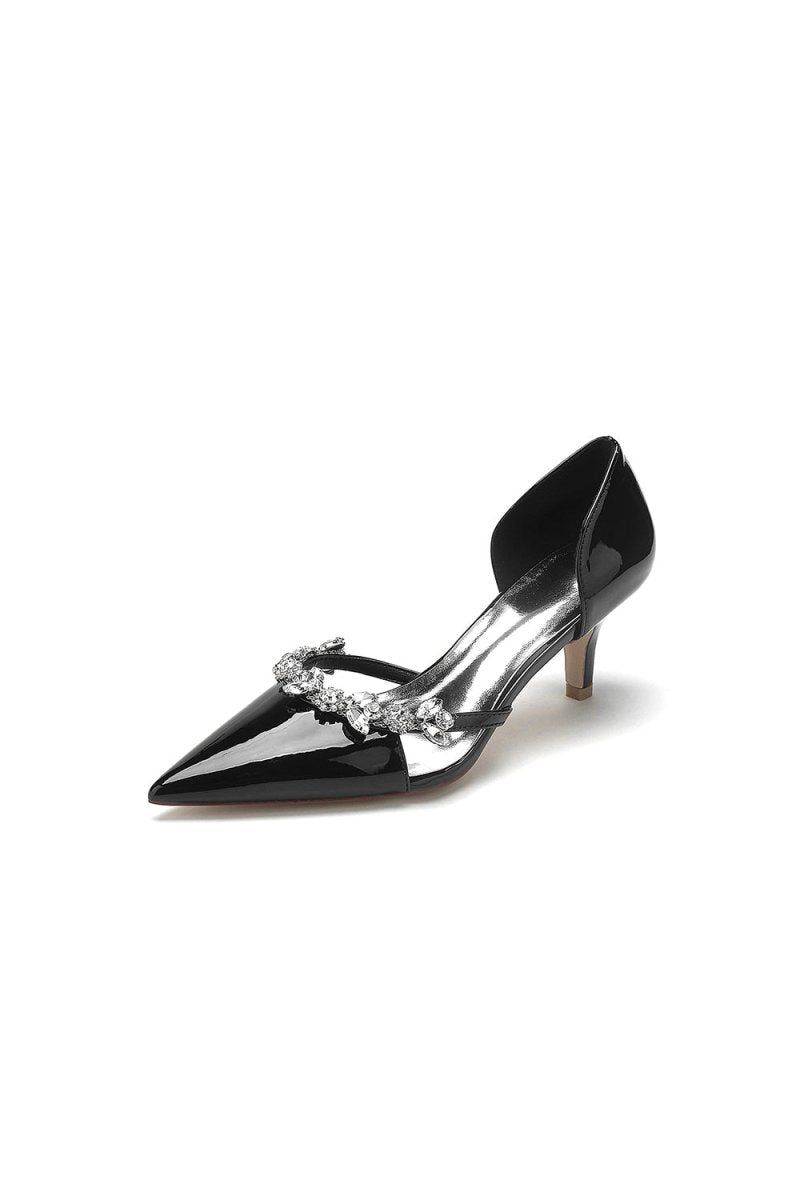 Glitter Crystal Rhinestone Wedding Shoes