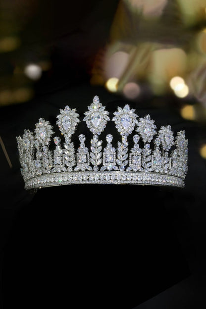 Green Zircon Princess Crown
